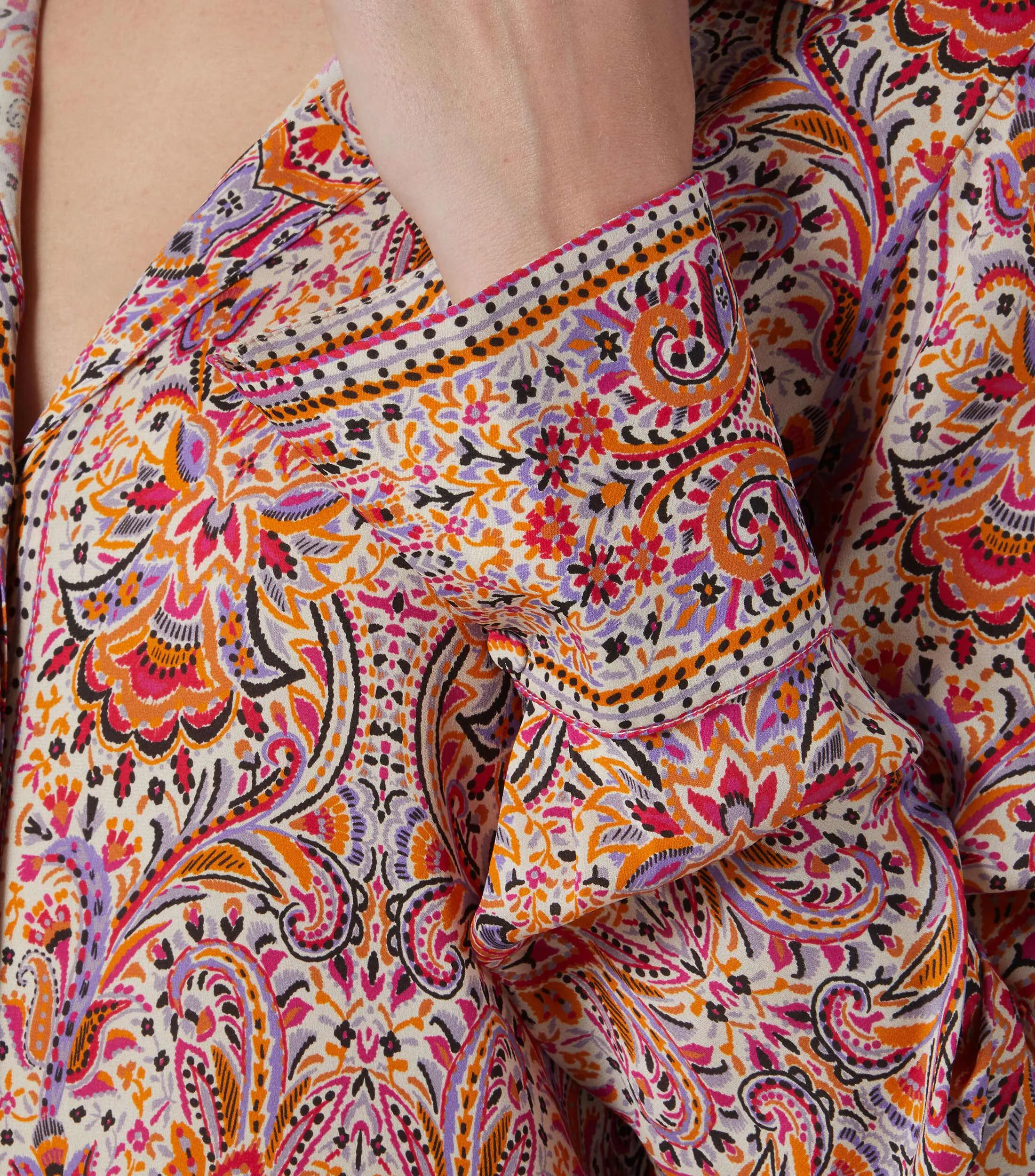 Kobi Halperin Blusa Estampada Manga Larga Mujer