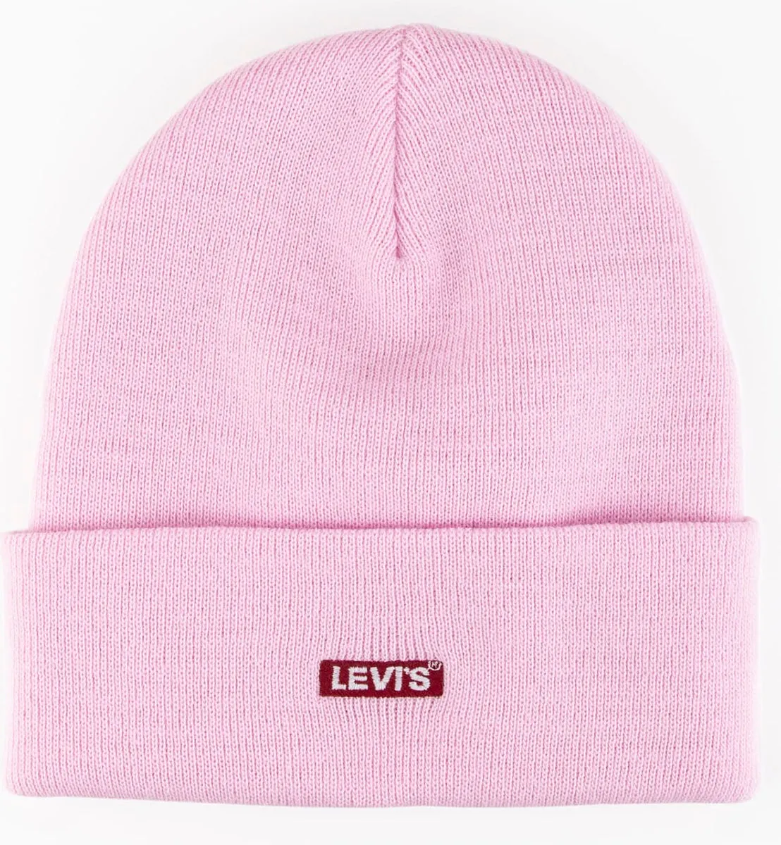 Levi's Baby Tab Logo Gorro para mujer en rosa claro