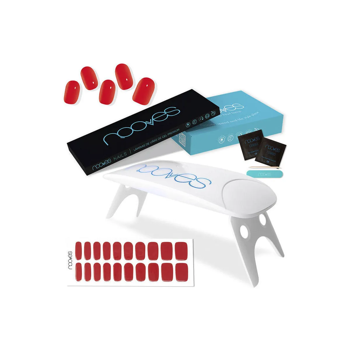 Láminas De Uñas De Gel Premium Estuche