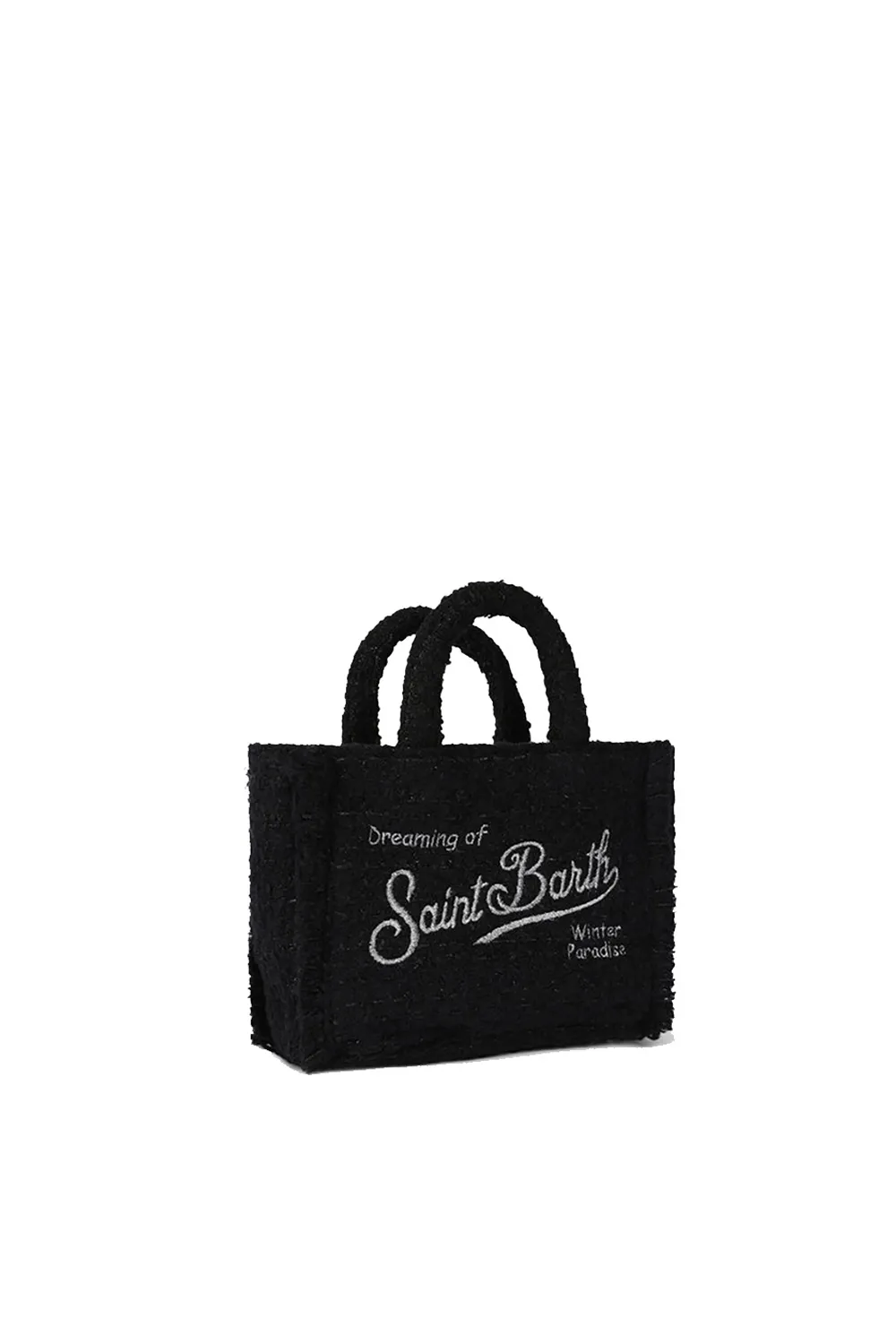 MC2 Saint Barth Bolso Mini Vanity Tweed Black