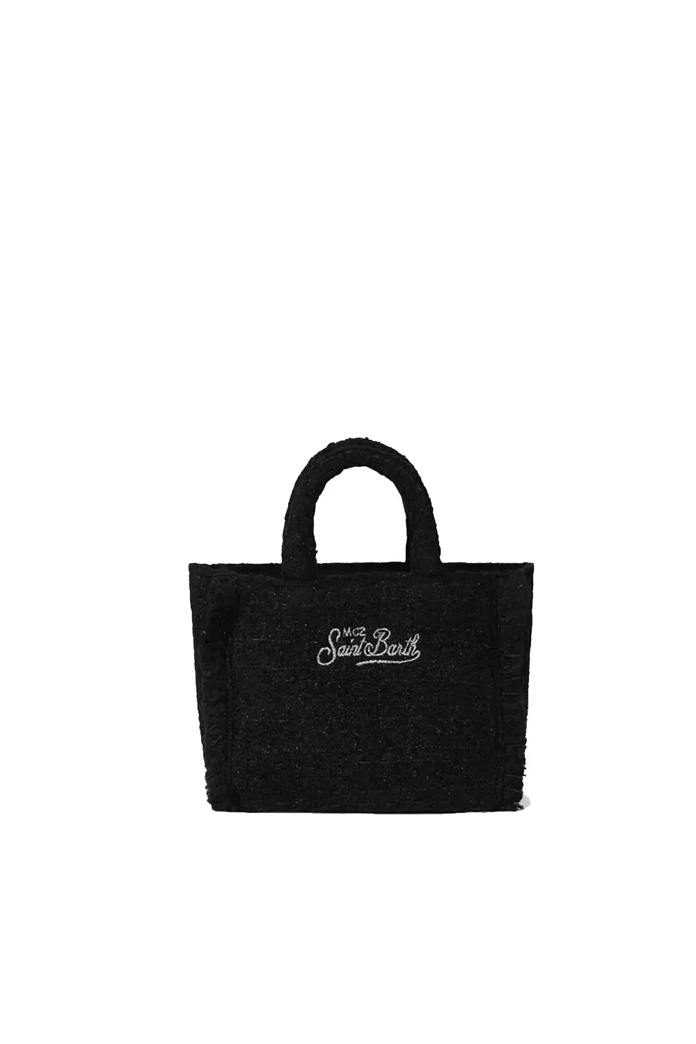 MC2 Saint Barth Bolso Mini Vanity Tweed Black