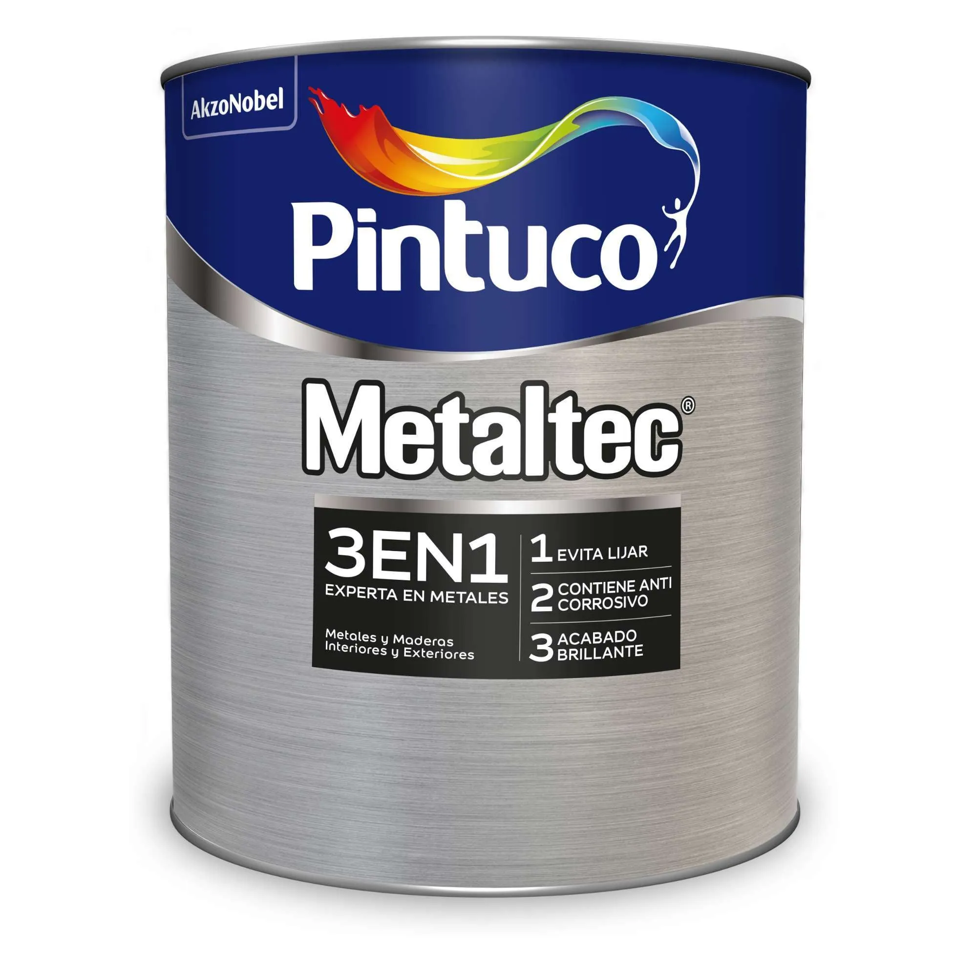 Metaltec 3 En 1 Base Accent 1/4 Galón