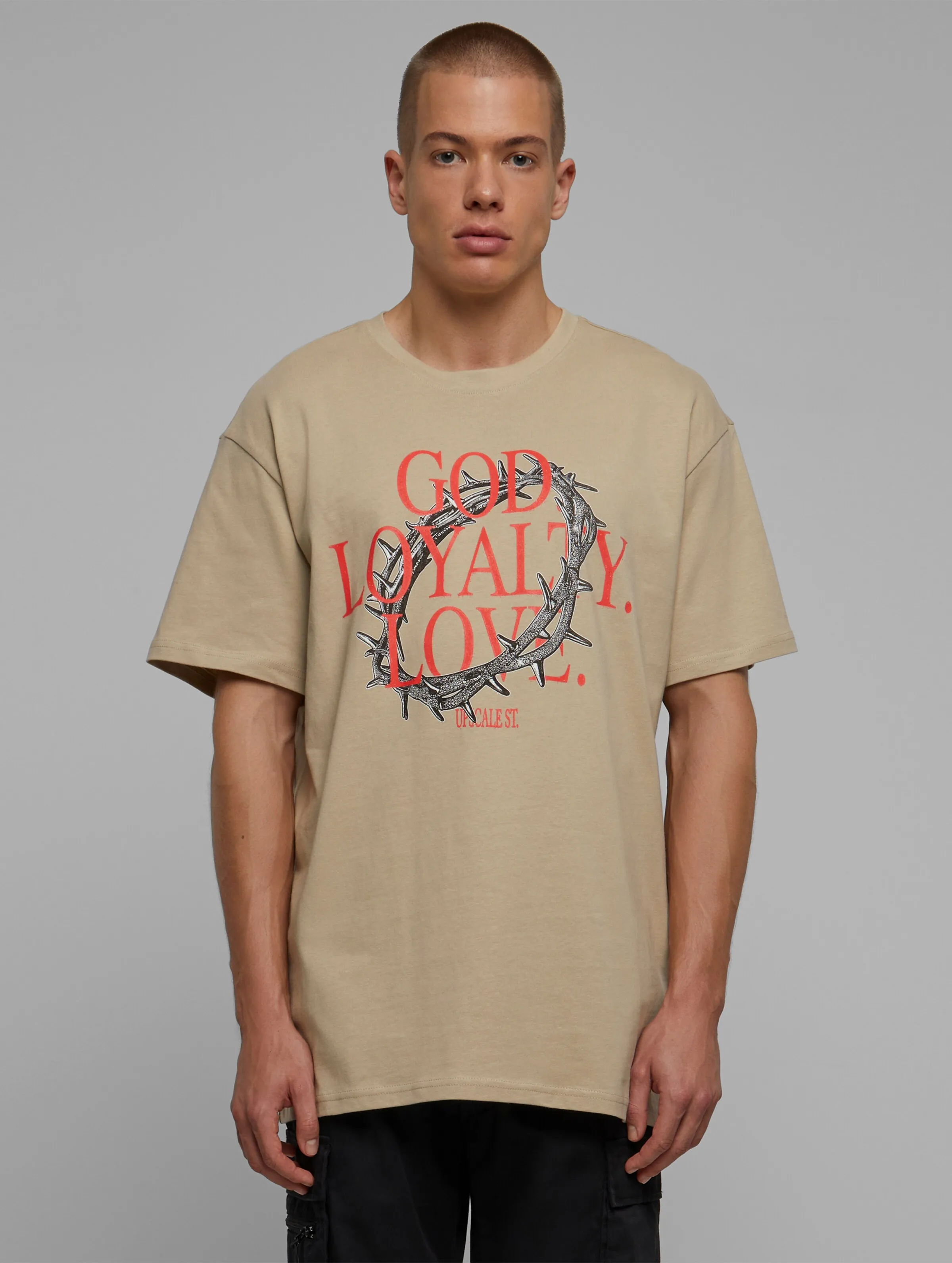 Mister Tee Upscale God Loyalty Love Oversize