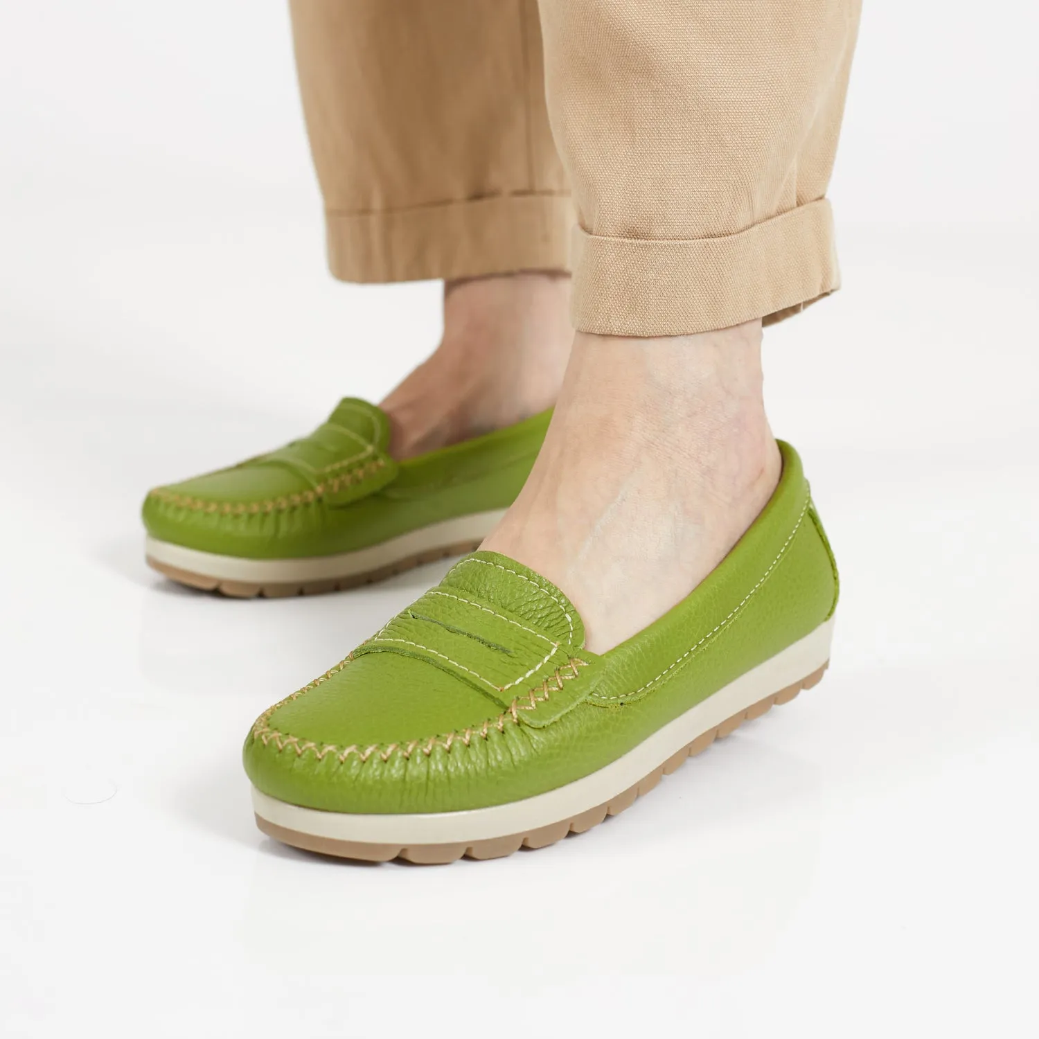 MOCASN PAMPA SOFT VERDE