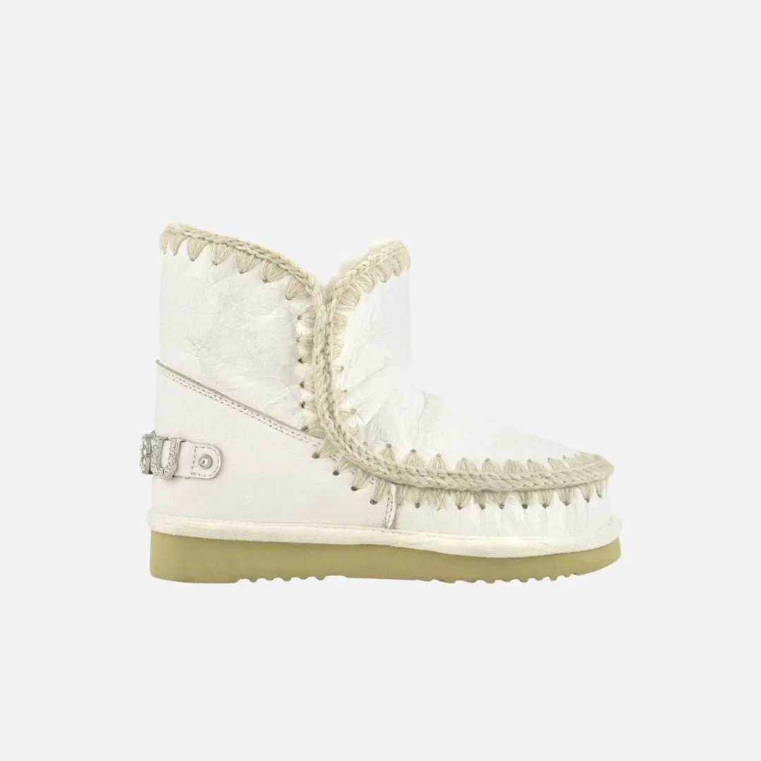 Mou Eskimo 18 Rhinestones Logo Waxi White
