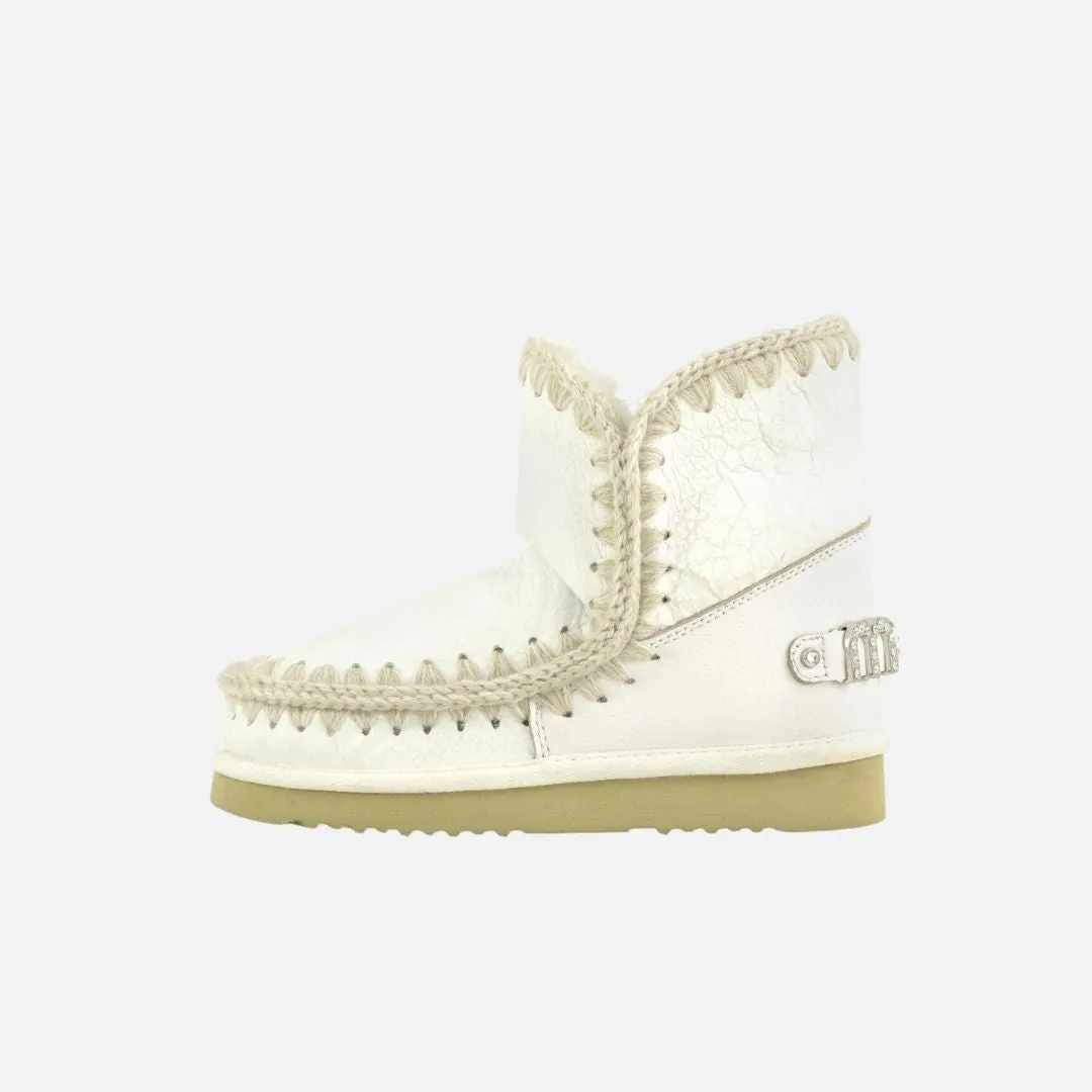 Mou Eskimo 18 Rhinestones Logo Waxi White
