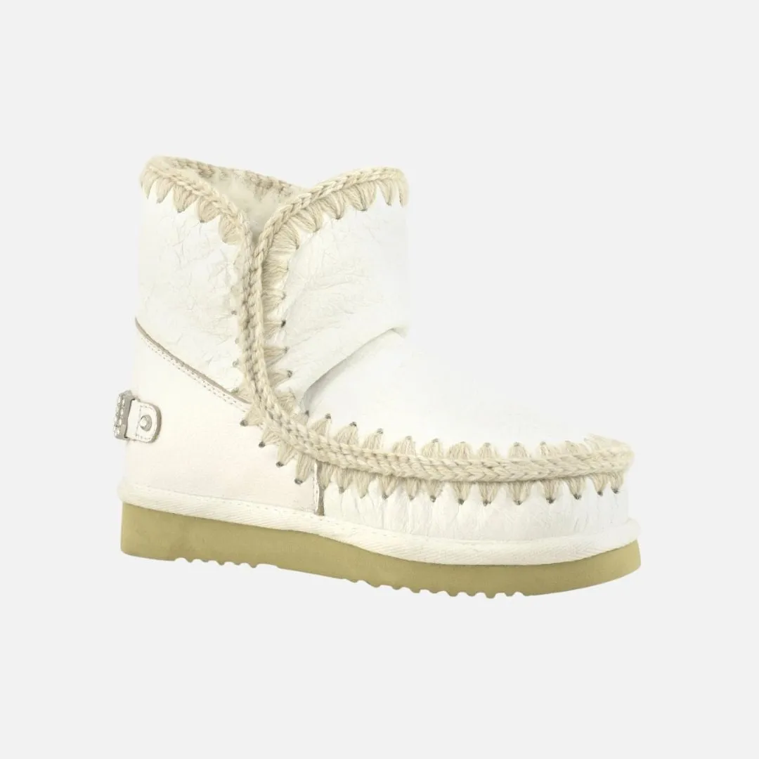 Mou Eskimo 18 Rhinestones Logo Waxi White