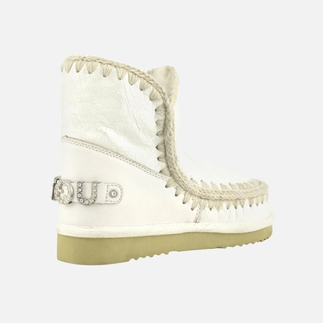 Mou Eskimo 18 Rhinestones Logo Waxi White