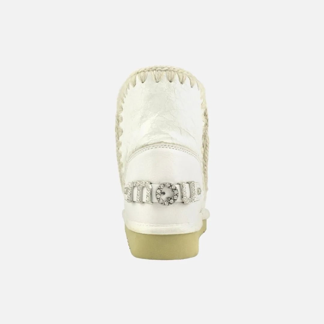 Mou Eskimo 18 Rhinestones Logo Waxi White