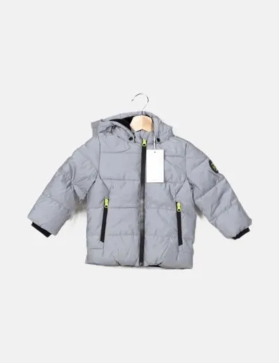 Name it Chaqueta acolchada gris