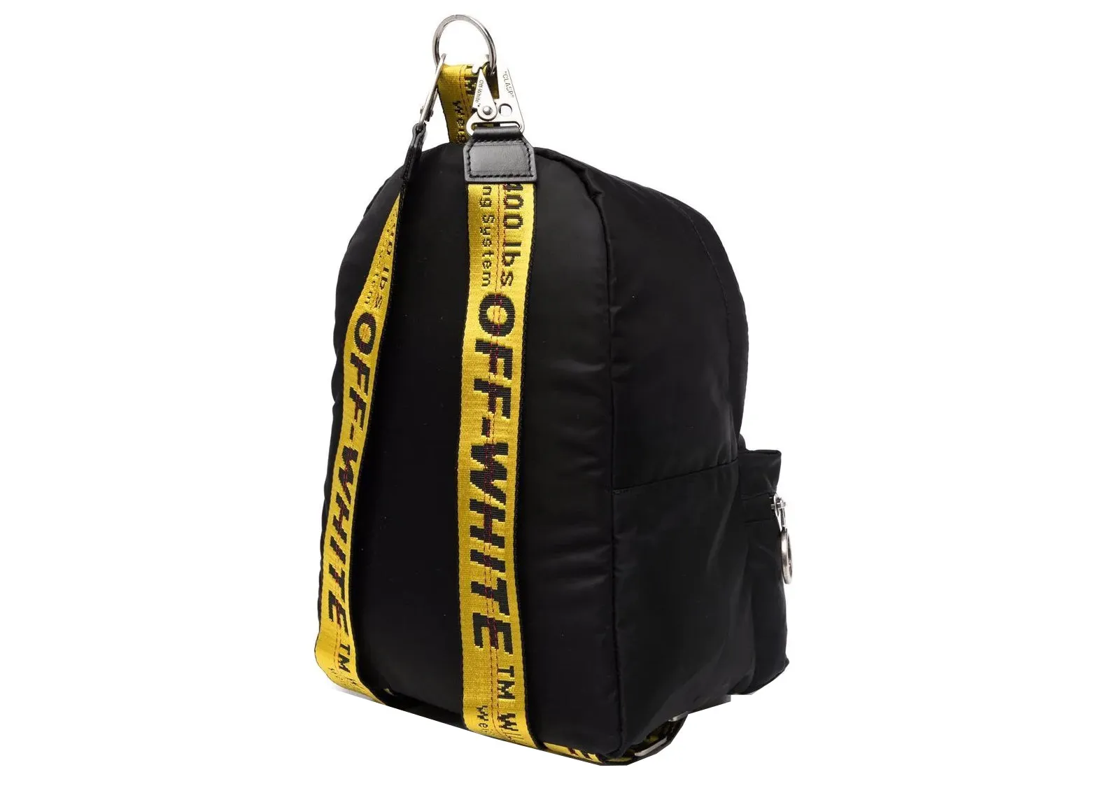 OFFWHITE BINDER MINI BACKPACK BLACK