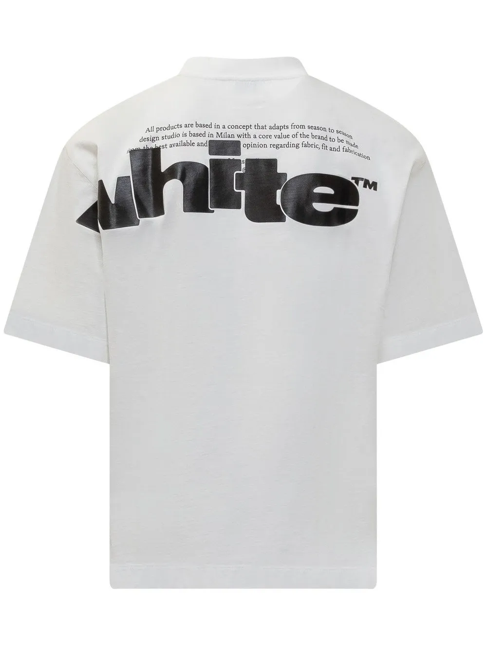 OFFWHITE TSHIRT WITH LOGO