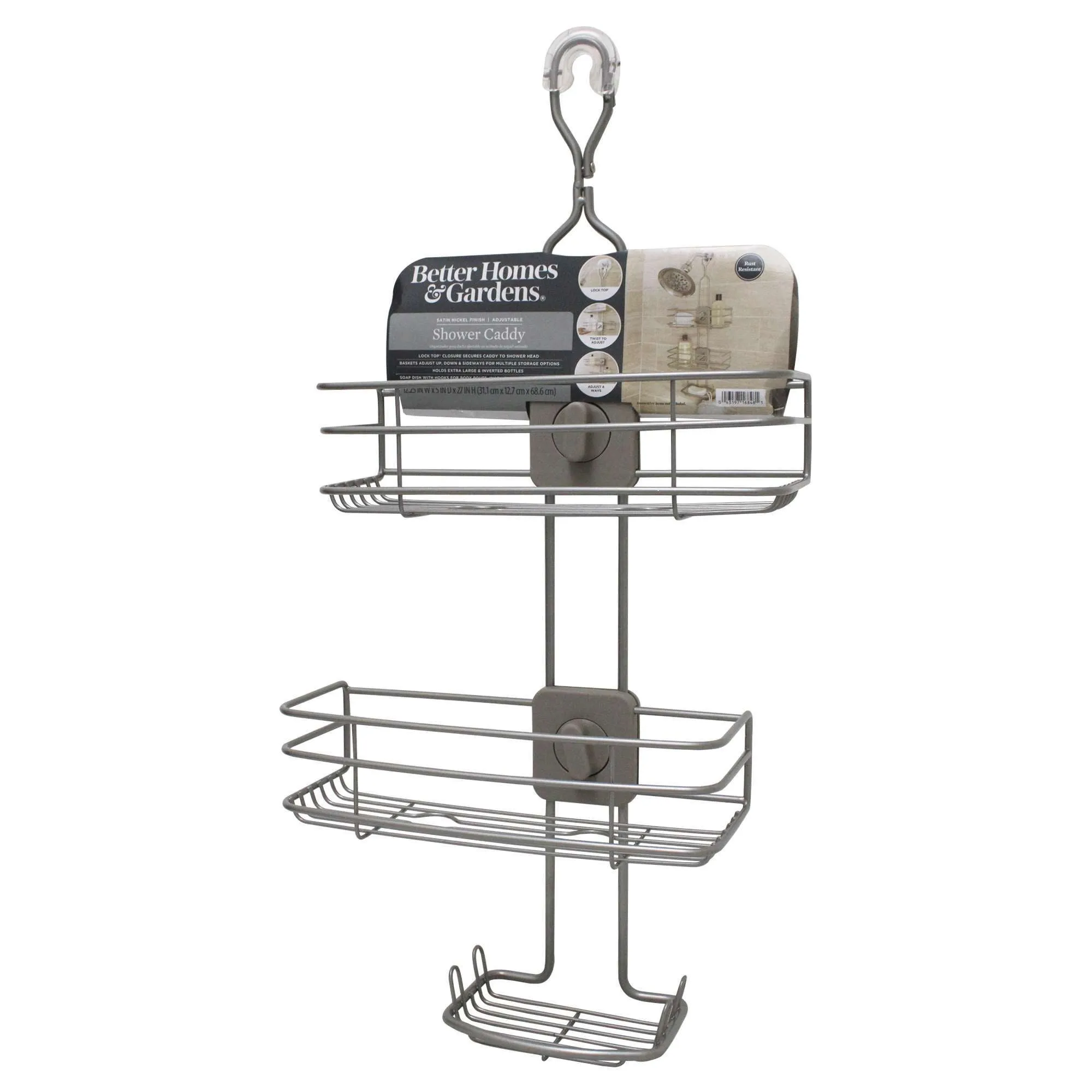 Organizador de Ducha de 3 Niveles Ajustable