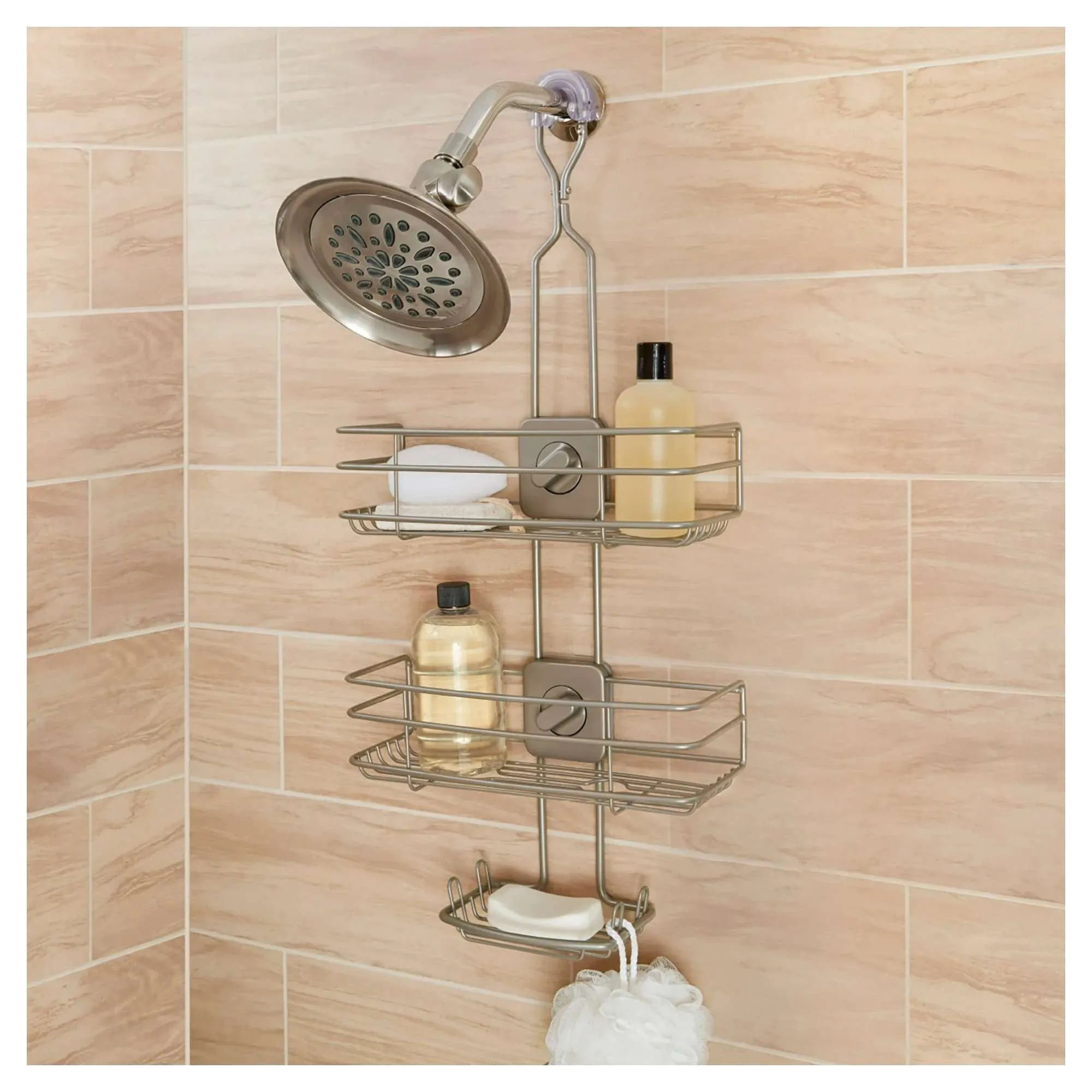 Organizador de Ducha de 3 Niveles Ajustable