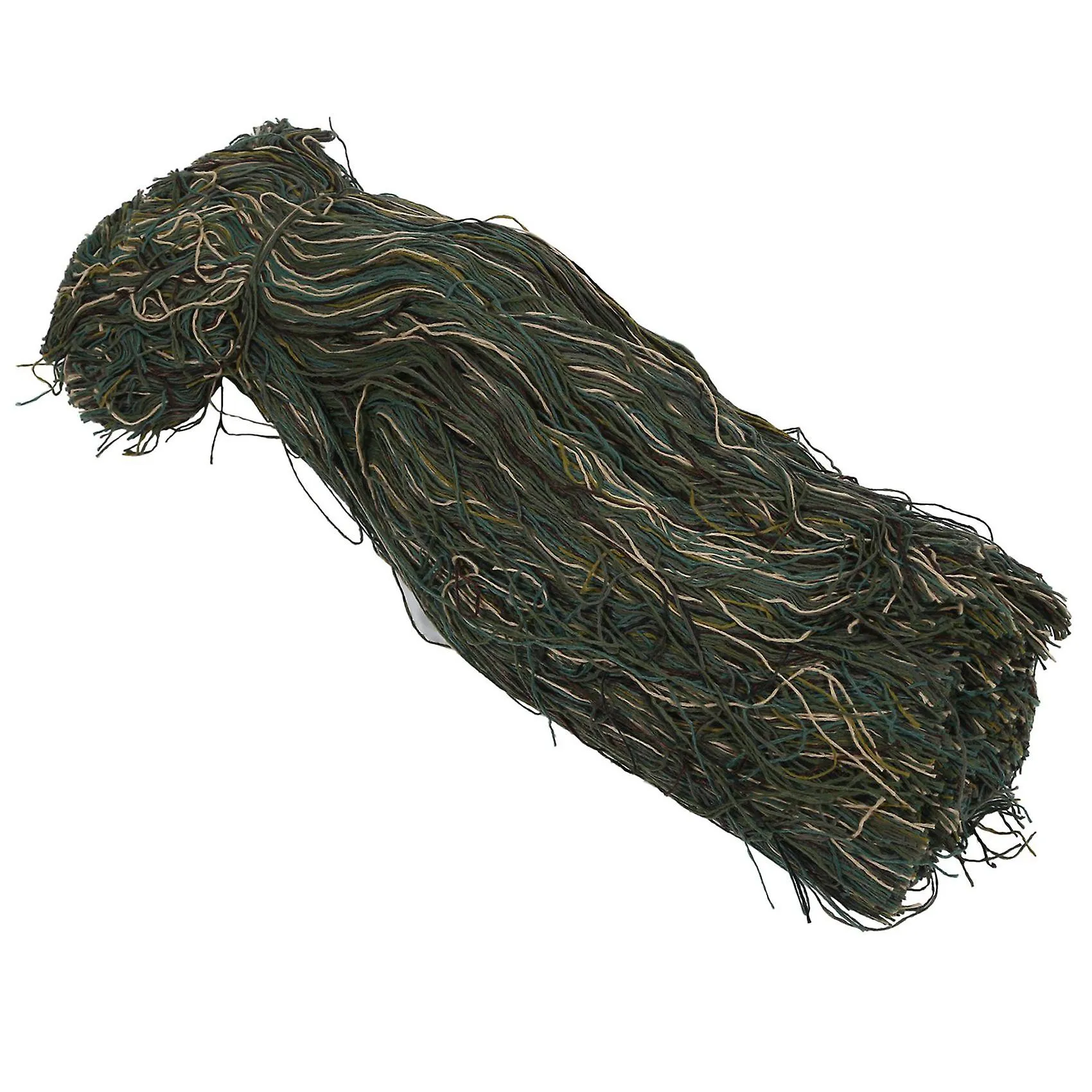Outdoor Spandex Thin Motorcycle Cycling Ski Mask With Ghillie Suit Thread Camouflage Lightweight Hu