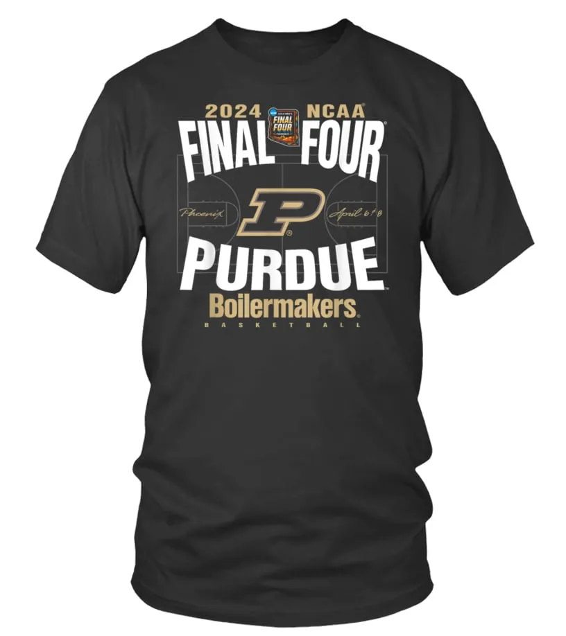 P FINAL FOUR 2024 BASKETBALL COURT TSHIRT CAMISETA CUELLO REDONDO UNISEX