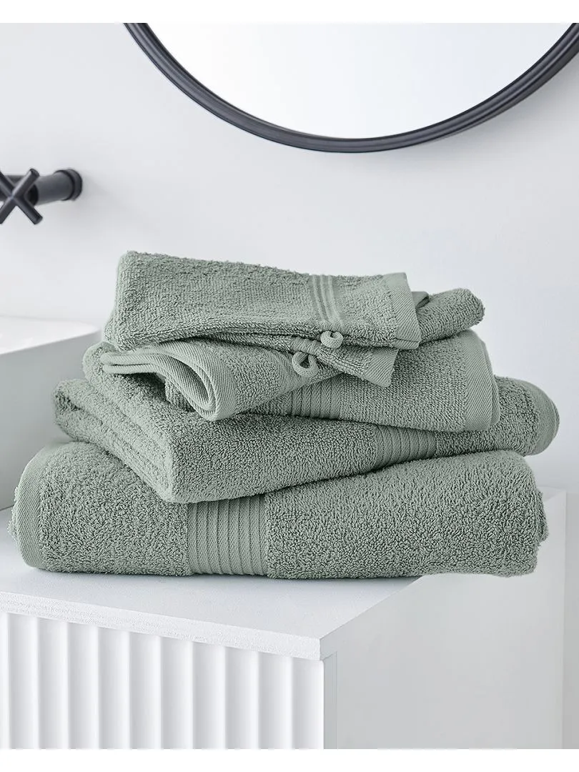 PACK DE 2 MANOPLAS DE BAñO  BEIGE