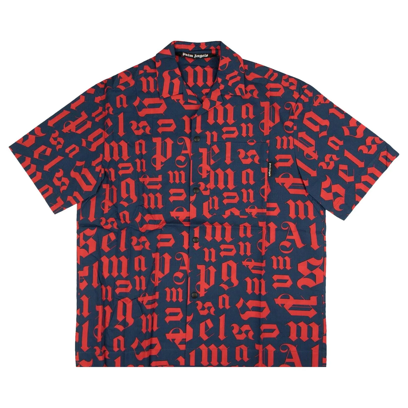 Palm Angels Logo Button Shirt