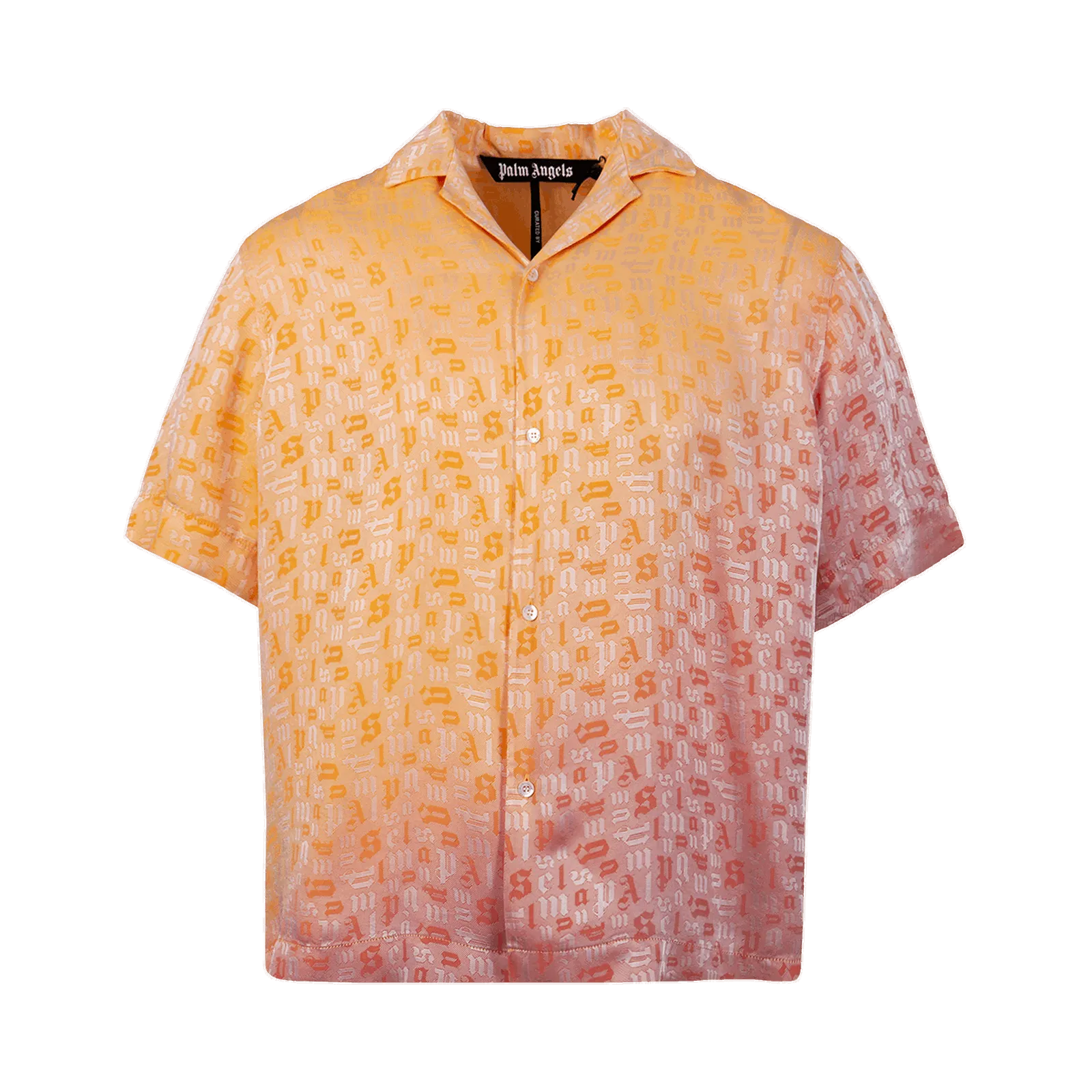 Palm Angels x The Webster Degrade Monogram Bowling Shirt