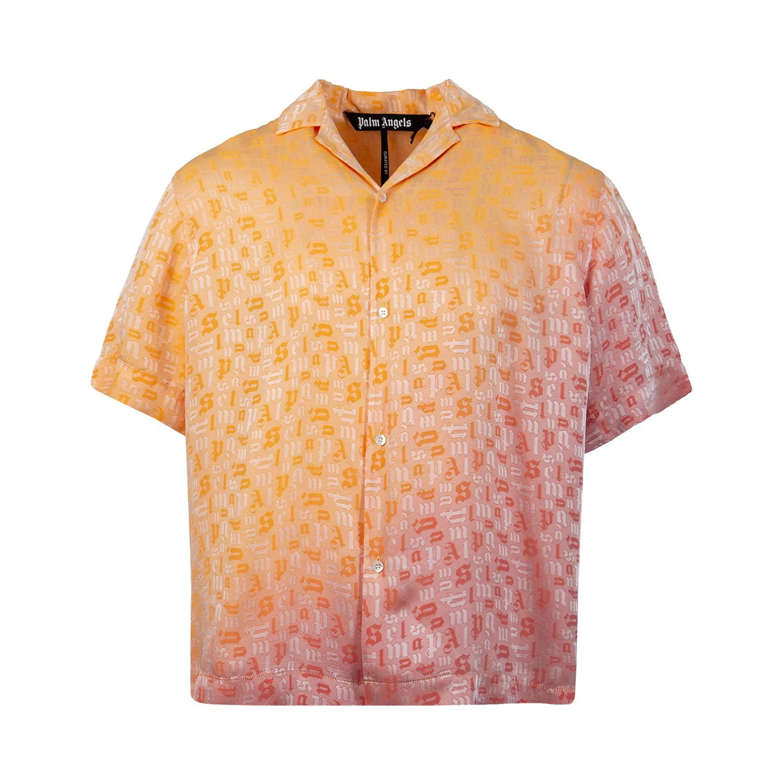 Palm Angels x The Webster Degrade Monogram Bowling Shirt