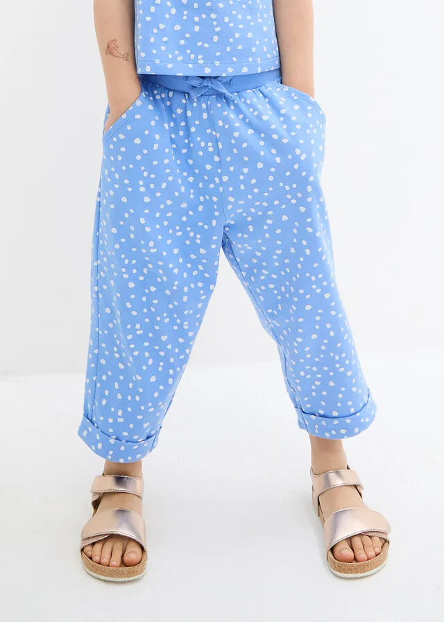 PANTALóN 3/4 AZUL PROVENZALBLANCO LANA