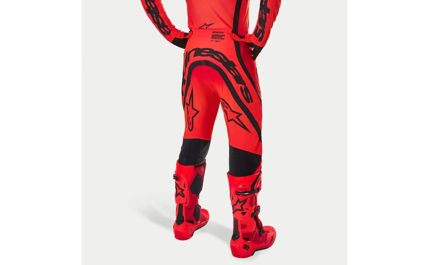 PANTALóN ALPINESTARS SUPERTECH EMBER ROJO |37235243034|