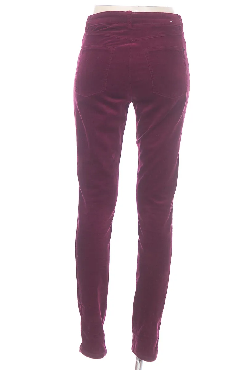 PANTALóN COLOR VINOTINTO  ESPRIT