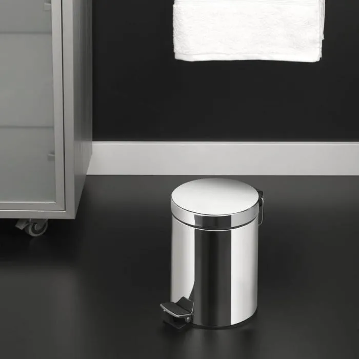 Papelera Architect Inox Brillo (22X24,5X17 Cm) (3L.) Cosmic