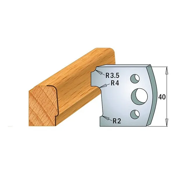 Par cuchillas KSS 40x4mm CMT 690.130