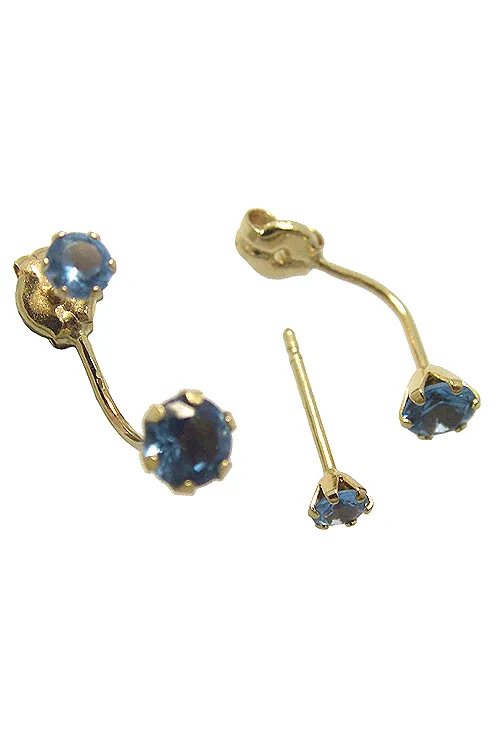 PENDIENTES ORO CIRCONITAS AZULES 019_44672