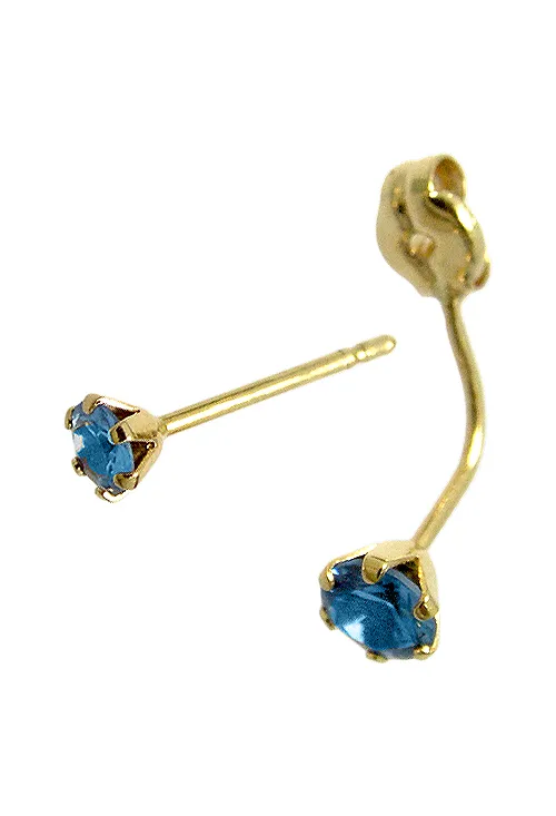 PENDIENTES ORO CIRCONITAS AZULES 019_44672