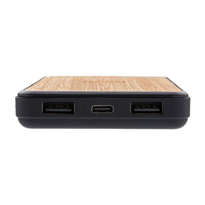 Powerbank 8000 mAh inalámbrico FSC®& RCS Rplastic