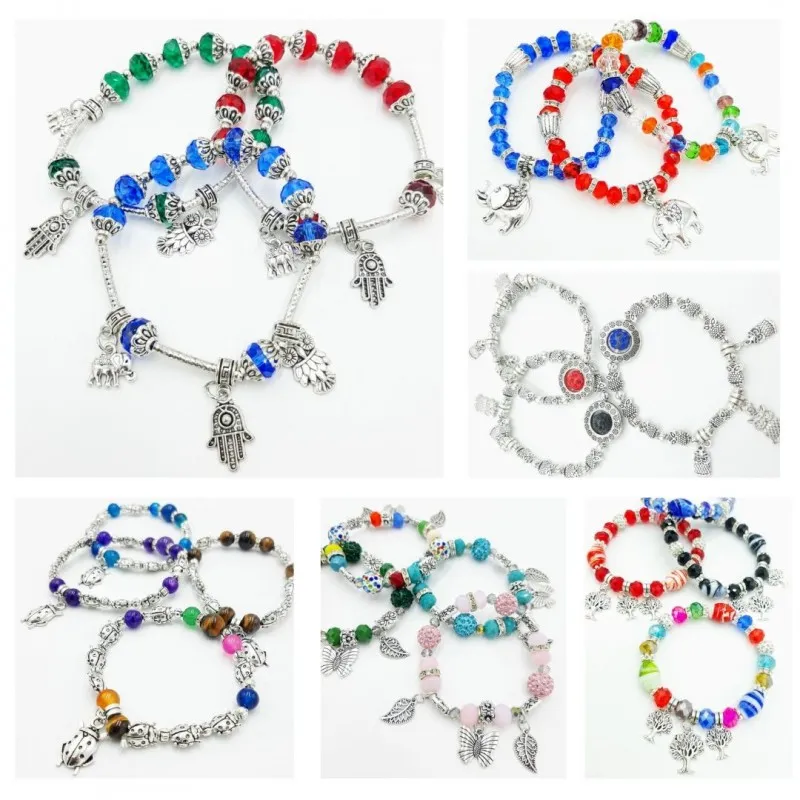 Pulseras de color 100 unidades