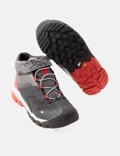 Quechua Bota gris velcro