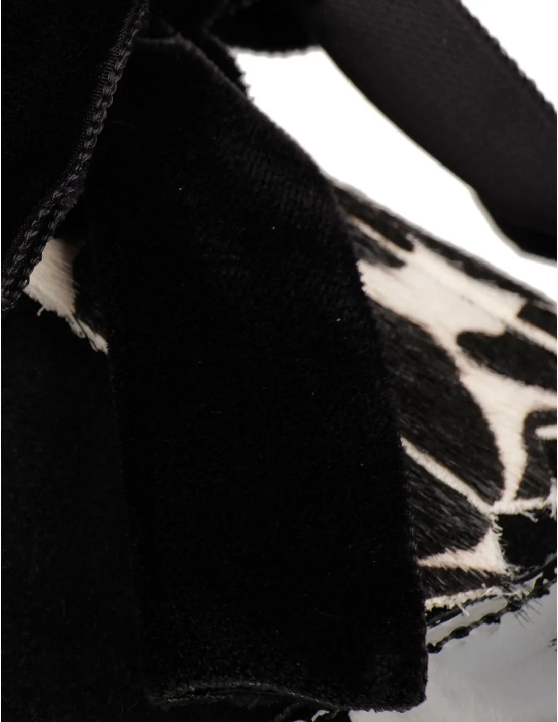 SALONISSIMOS Zapatos Charol Lengüeta Pelo