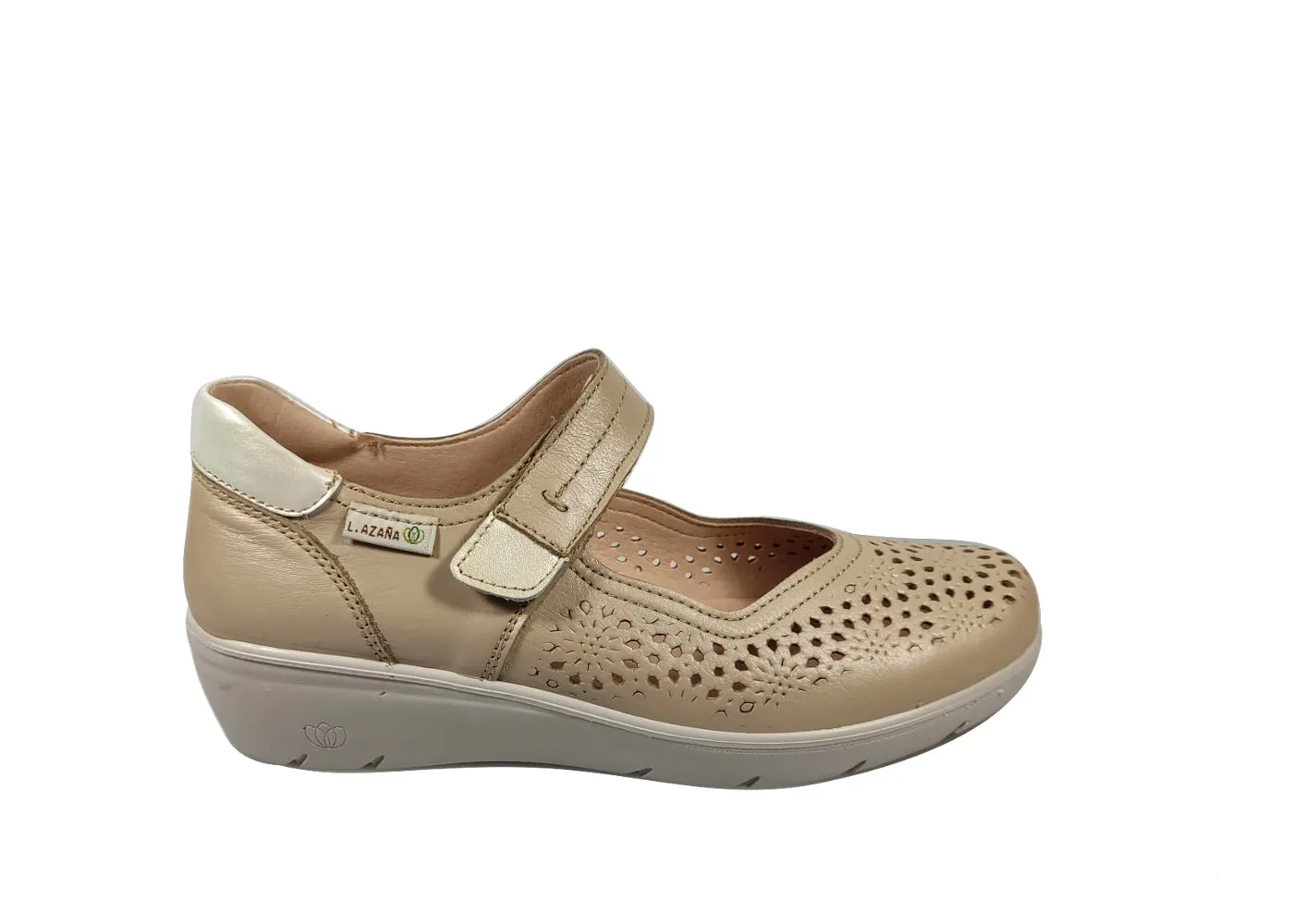 Sandalia con velcro (Jana)