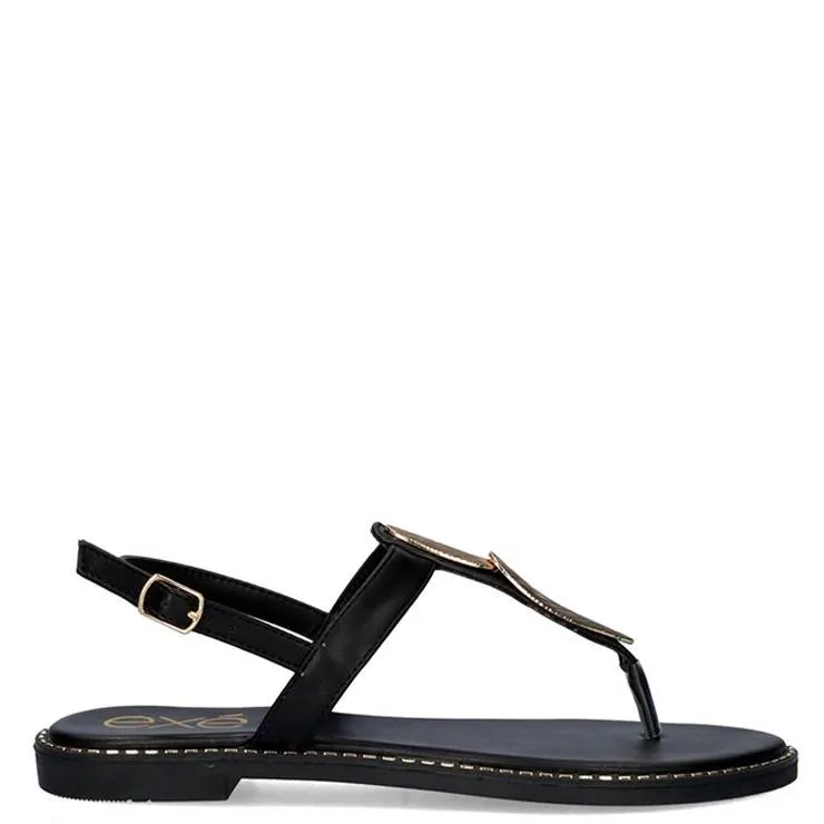 SANDALIA EXE P337557 NEGRO