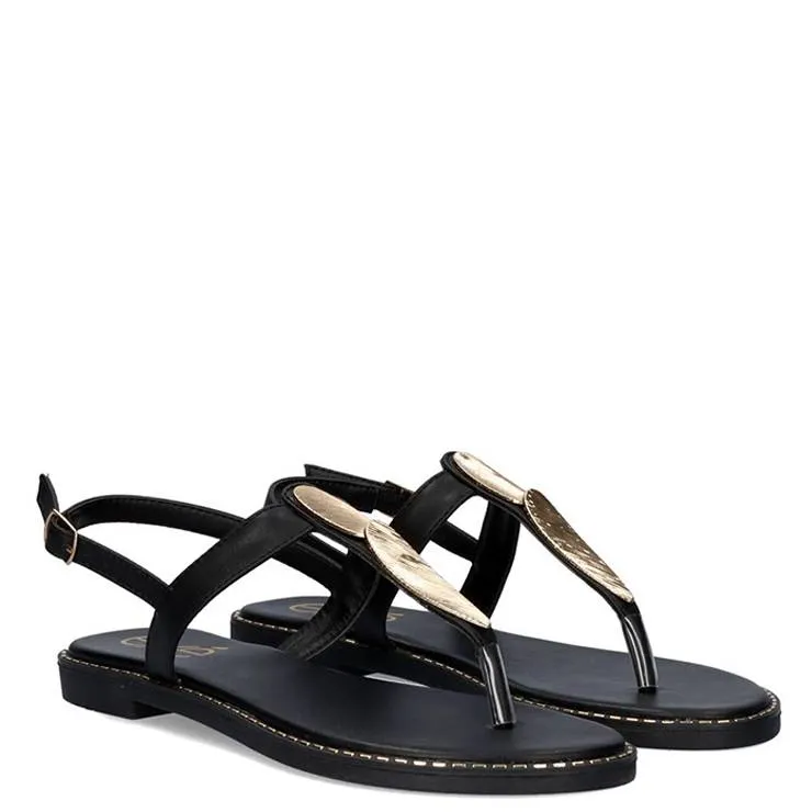 SANDALIA EXE P337557 NEGRO