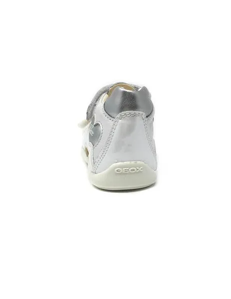 sandalia geox blanca velcro