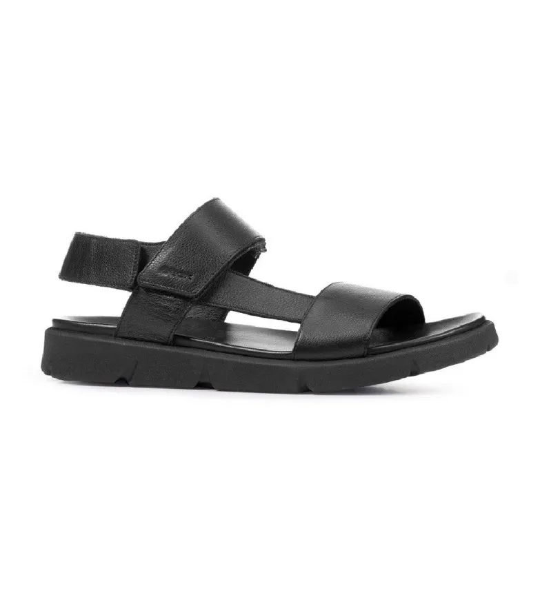 Sandalias de piel U Xand 2S negro