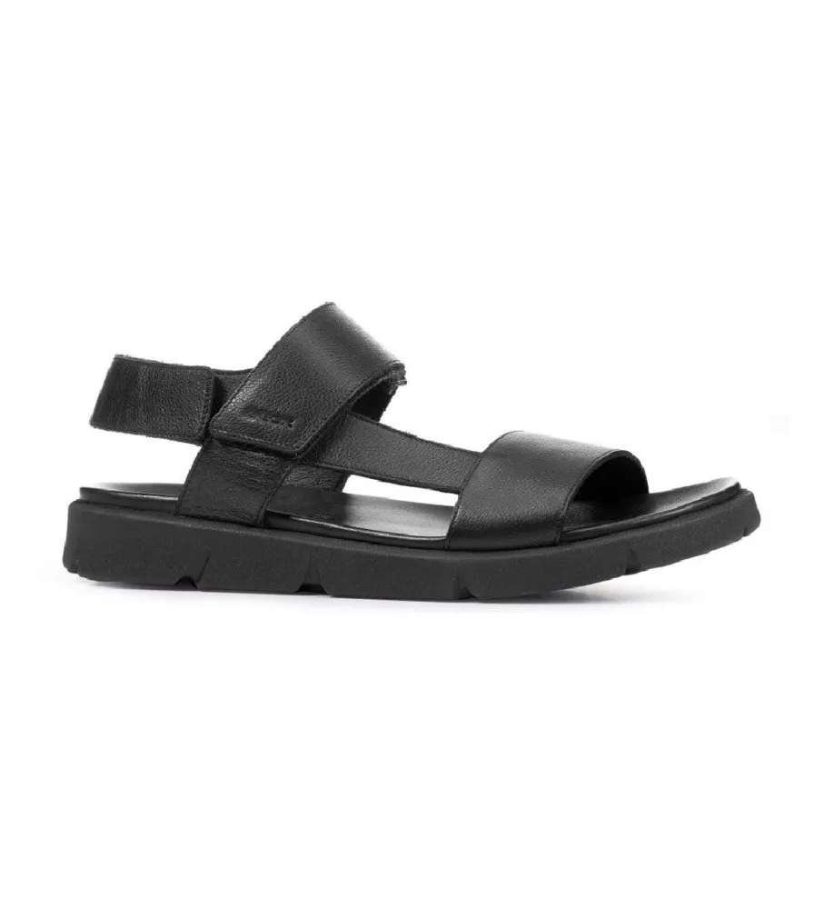 Sandalias de piel U Xand 2S negro