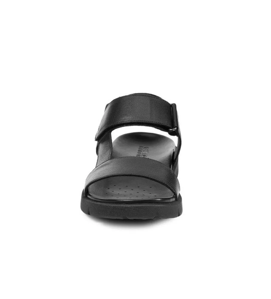 Sandalias de piel U Xand 2S negro