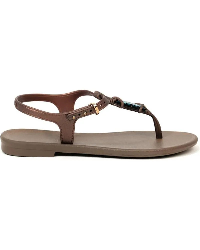 SANDALIAS GRENDHA  DE MUJER 18898AV234 CACAU RUSTICA SAND AD  BRONZE