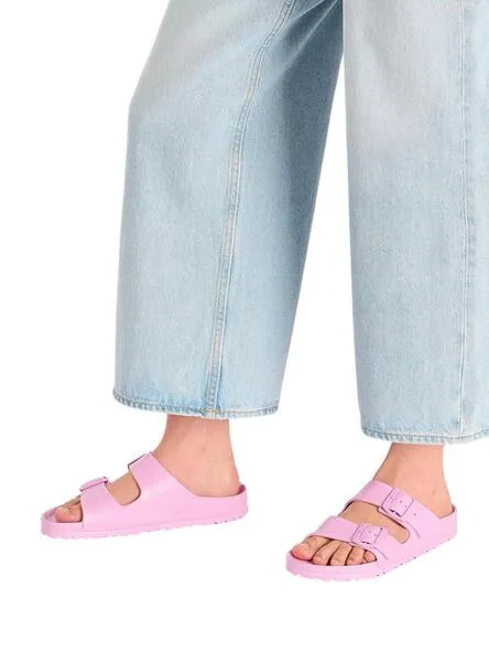 Sandalias rosa Birkenstock Arizona essentials EVA para mujer