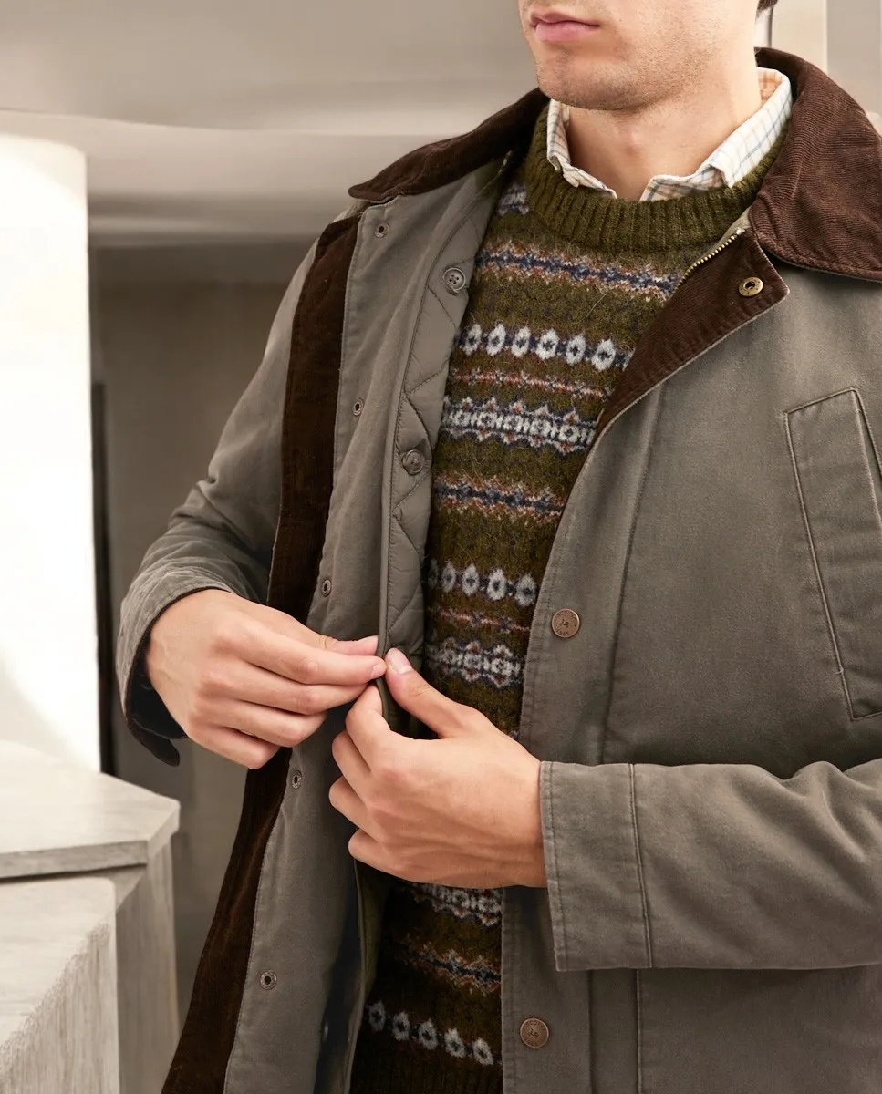 Scotta 1985 – Parka British marrón