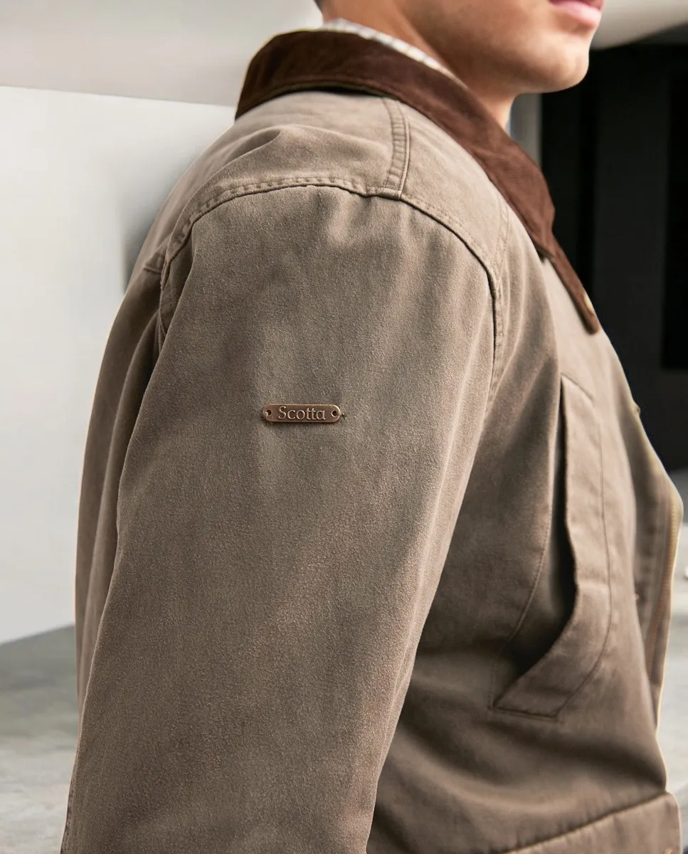 Scotta 1985 – Parka British marrón