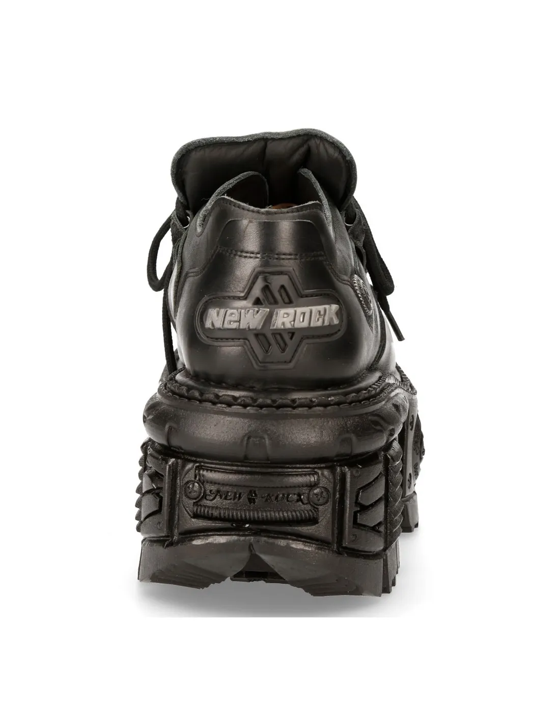 SHOE BLACK IMPERFECT WITH LACES M233C4