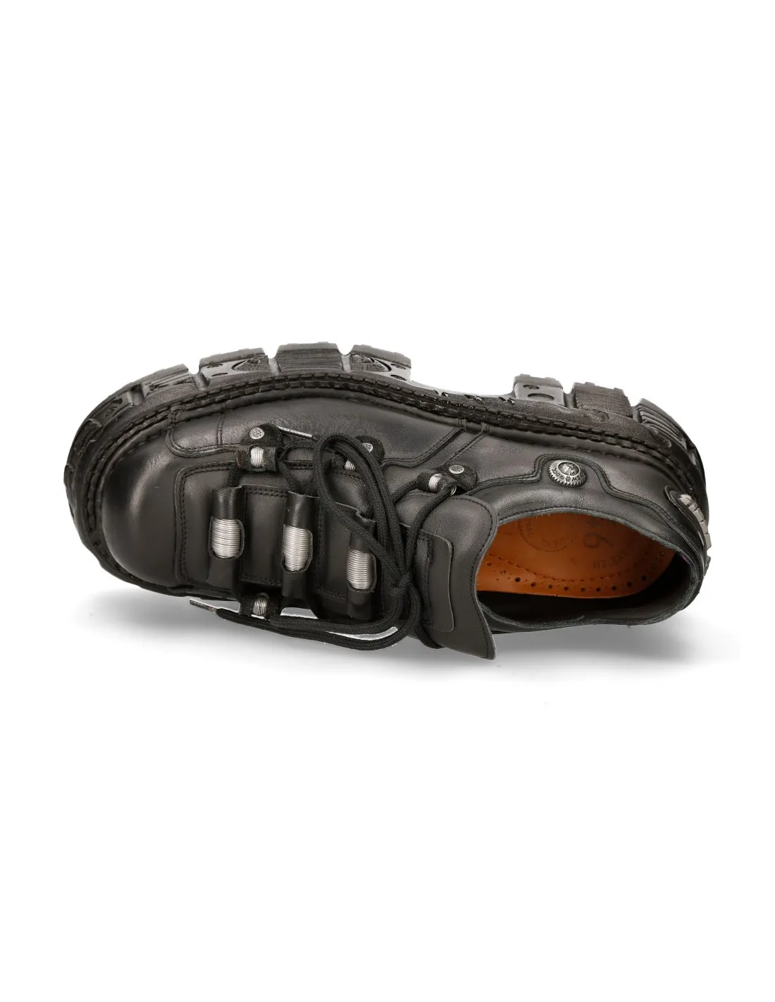 SHOE BLACK IMPERFECT WITH LACES M233C4