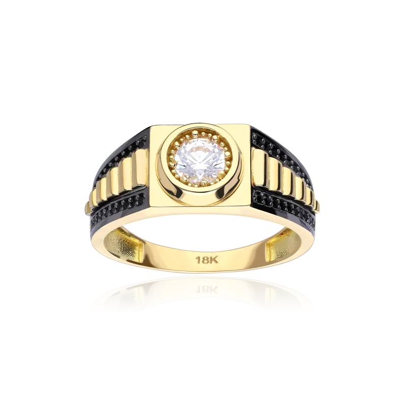 SOLITARIO "SAN PIETRO" ORO 18K