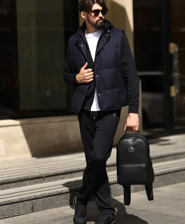 Stefano Ricci Blue sports jacket with a logo